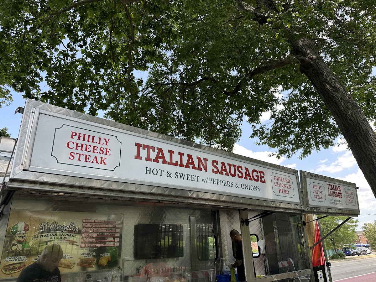 D'angelo's Italian Sausage Cart